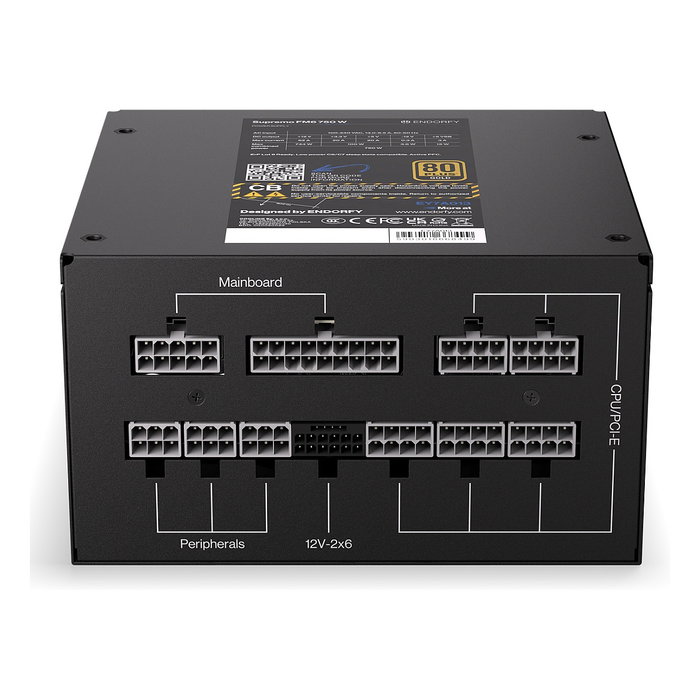Endorfy Supremo FM6 750 W 80 PLUS Gold ATX 3.1