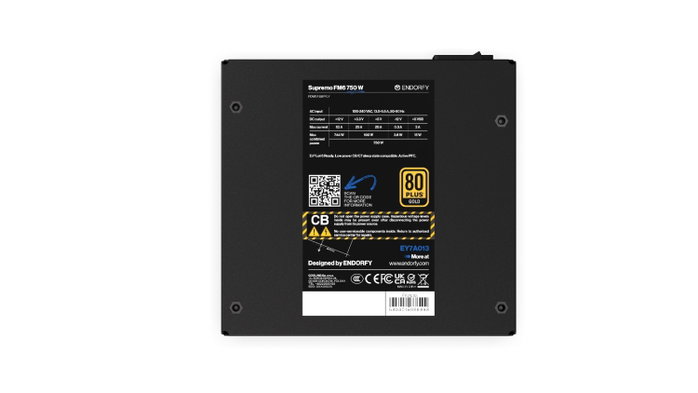 Endorfy Supremo FM6 750 W 80 PLUS Gold