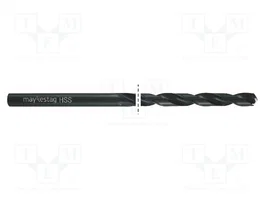 ALPEN-MAYKESTAG Broca para metal HSS de 11mm x 430mm con estuche