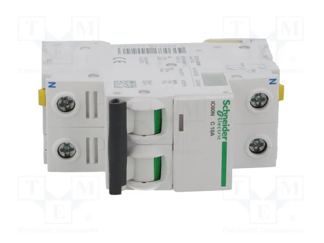 SCHNEIDER ELECTRIC iC60N 10A 1+N 6kA 400VAC