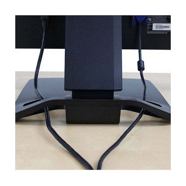Ergotron Neo Flex 33-387-085 Soporte Monitor Brazo para Escritorio con VESA 100x100/75x75 mm, 27", 10.8 kg, Inclinación -90° a 25°, Rotación 360°, Negro