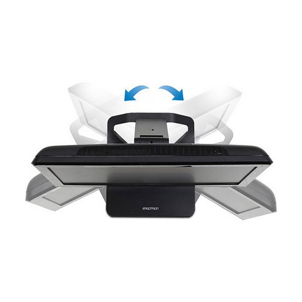 Ergotron Neo Flex 33-387-085 Soporte Monitor Brazo para Escritorio con VESA 100x100/75x75 mm, 27", 10.8 kg, Inclinación -90° a 25°, Rotación 360°, Negro