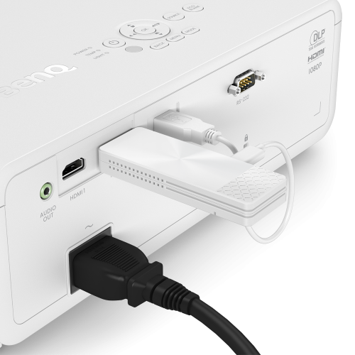 BenQ QP30 Dongle HDMI Inalámbrico 4K, WiFi 5, AirPlay, Chromecast, Alimentación USB 5V 1.5A