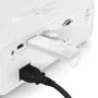 BenQ QP30 Sistema de Presentación Inalámbrico HDMI 4K | Mochila Blanca | AirPlay/Miracast | 720p, 1080p, 4K | Modelo AM8270