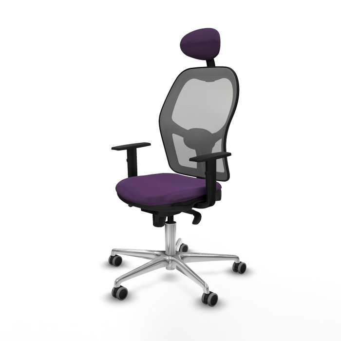 PIQUERAS Y CRESPO Silla de oficina Jorquera Morado/Gris PIQUERAS Y CRESPO Silla de oficina Jorquera Morado/Gris