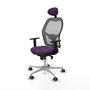 PIQUERAS Y CRESPO Silla de oficina Jorquera Morado/Gris