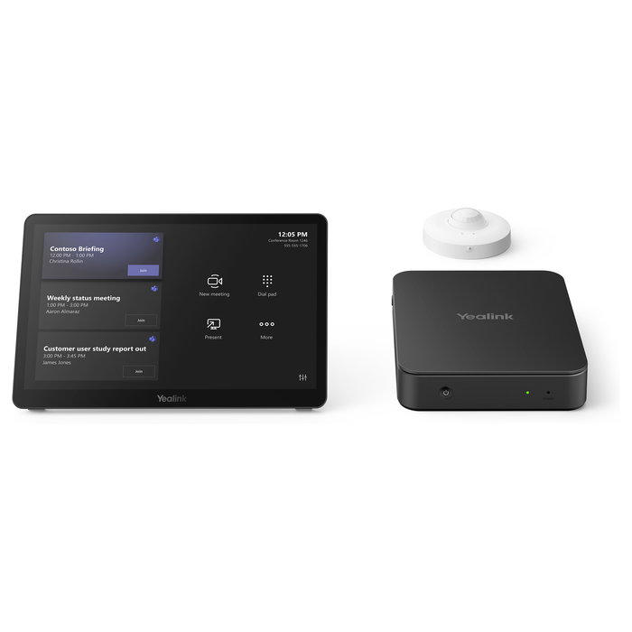 Yealink MCoreKit-C5-MS Mini PC Intel Core i5 11ma Generacion, Pantalla Tactil IPS 11.6 Pulgadas 1920x1080, 128 GB SSD, 8 GB RAM, WiFi 6, Windows