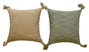 DKD Home Decor Cojines de Poliéster con Flecos en Surtido de Colores