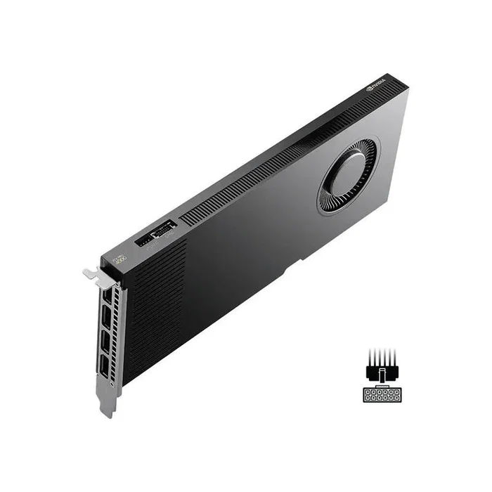 NVIDIA RTX Pro 4000 Blackwell - Tarjeta Gráfica 24 GB GDDR7 PCIe 5.0 x16 con 4x DisplayPort