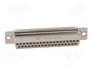 HARTING Conector D-Sub 37 pines hembra recto para cable