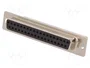 HARTING Conector D-Sub 37 pines hembra recto para cable