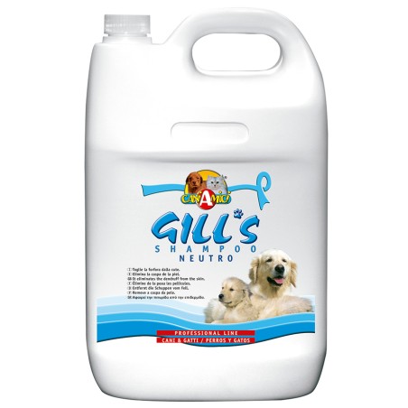 Croci Champú Neutro Gill'S 5 L para todo tipo de raza, edad y pelo Croci Champú Neutro Gill'S 5 L para todo tipo de raza, edad y pelo