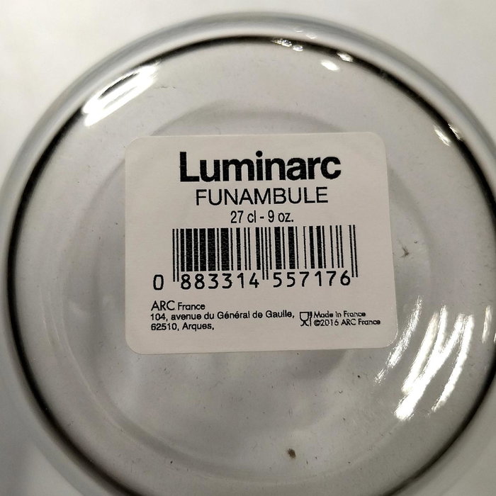 Luminarc Vaso Bajo Funambule 27 cL Transparente
