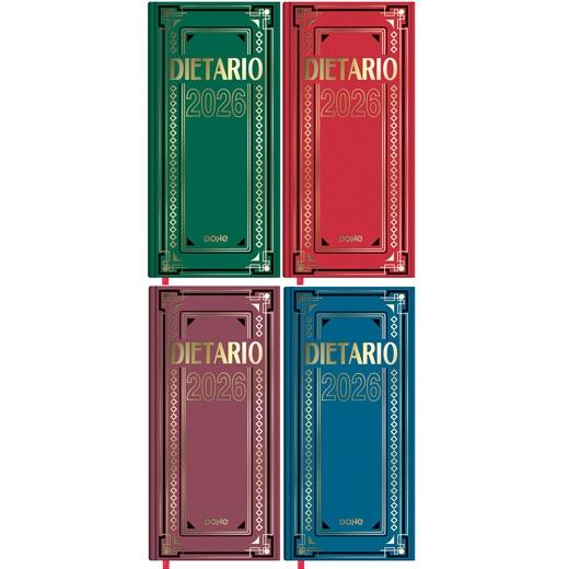 Dohe Dietario Dos Tercios 14.5x31 cm Dp Cartón Geltex 2026 Dohe Dietario Dos Tercios 14.5x31 cm Dp Cartón Geltex 2026