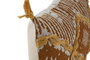 DKD Home Decor Cojín de Algodón Multicolor con Aplicaciones
