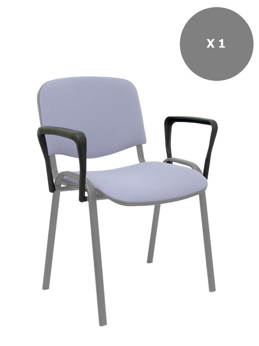Juego de brazos fijos para sillas modelo ISO de la marca NOWY STYL. Fabricados en poliamida resistente con refuerzo interior de hierro, ofrecen estabilidad, soporte y mayor comodidad en el uso diario. El kit incluye un juego completo de brazos.