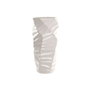 DKD Home Decor Macetero de Fibra de Vidrio Blanco 35x35x71,5 cm