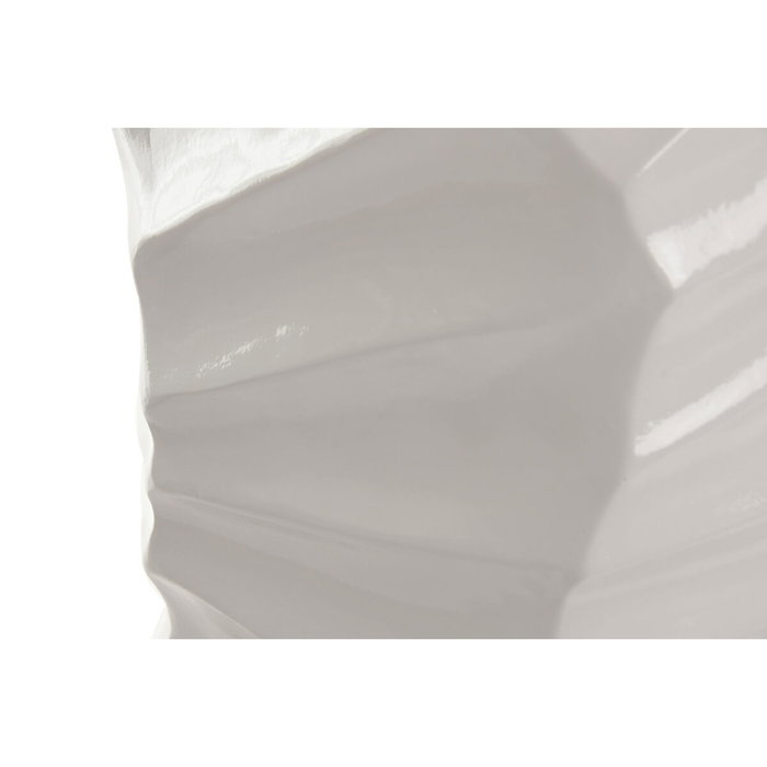 DKD Home Decor Macetero de Fibra de Vidrio Blanco 35x35x71,5 cm DKD Home Decor Macetero de Fibra de Vidrio Blanco 35x35x71,5 cm