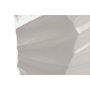 DKD Home Decor Macetero de Fibra de Vidrio Blanco 35x35x71,5 cm