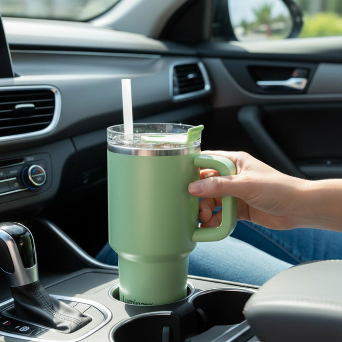 Luminarc Vaso Térmico Joy Acero Inoxidable 900 mL Verde Luminarc Vaso Térmico Joy Acero Inoxidable 900 mL Verde