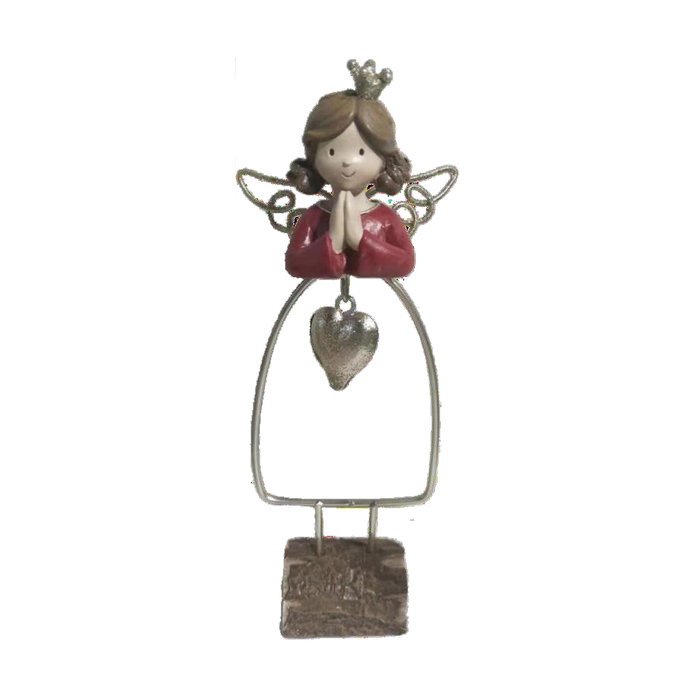 DKD Home Decor Surtido de 6 Figuras de Resina para Navidad Tradicional