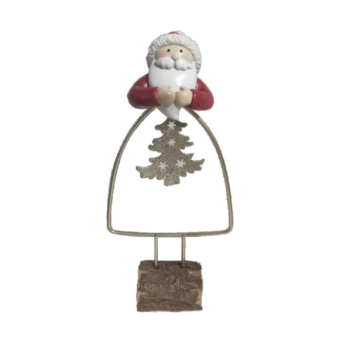 DKD Home Decor Surtido de 6 Figuras de Resina para Navidad Tradicional