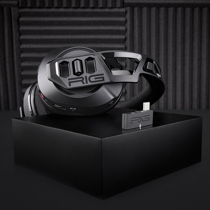 NACON RIG 600 PRO HS Auriculares Inalámbricos de Diadema Negro