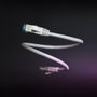 Nanocable Cable de Red Cat.7 600MHz LSZH SFTP PIMF AWG26 Blanco 50 cm