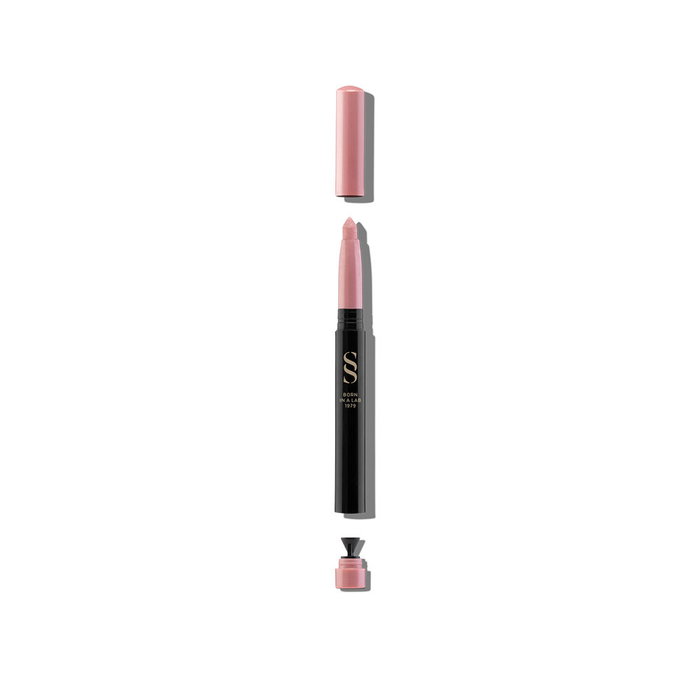 Sensilis Jumbo Eyes Delineador y Sombra de Ojos 3 en 1 Larga Duración Waterproof, Color #03-Pink Light Rosa, 4 g
