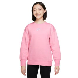 Sudadera sin Capucha Niña Nike Sportswear Club Fleece Rosa