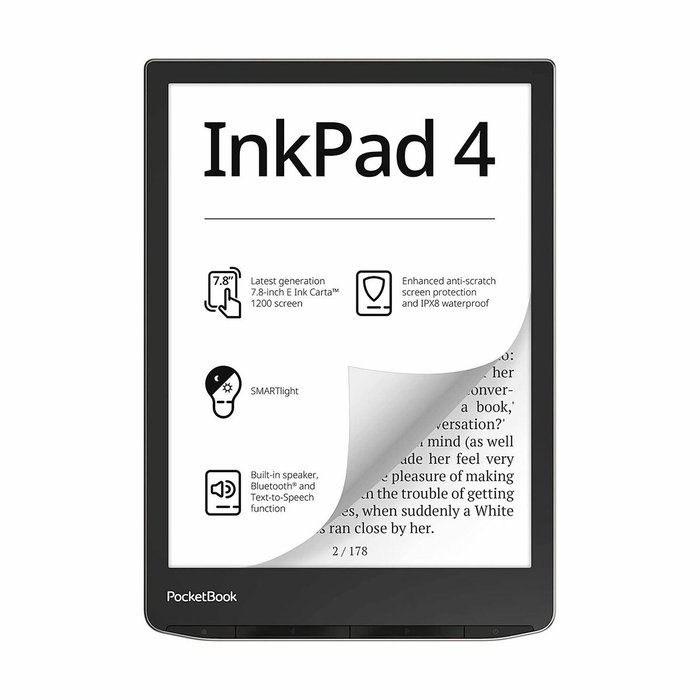 PocketBook InkPad 4 32GB Stardust Silver PocketBook InkPad 4 32GB Stardust Silver