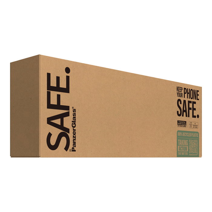 PanzerGlass SAFE by TPU Case para Samsung Galaxy A36 5G, Funda Protectora Resistente a Golpes y Rayones en Color Negro - Bulk (50 piezas)