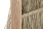 DKD Home Decor Biombo Balines Teak Root Items Fibras Naturales Natural 130 x 30 x 180 cm
