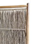 DKD Home Decor Biombo Balines Teak Root Items Fibras Naturales Natural 130 x 30 x 180 cm