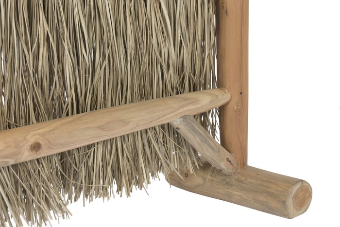 DKD Home Decor Biombo Balines Teak Root Items Fibras Naturales Natural 130 x 30 x 180 cm DKD Home Decor Biombo Balines Teak Root Items Fibras Naturales Natural 130 x 30 x 180 cm