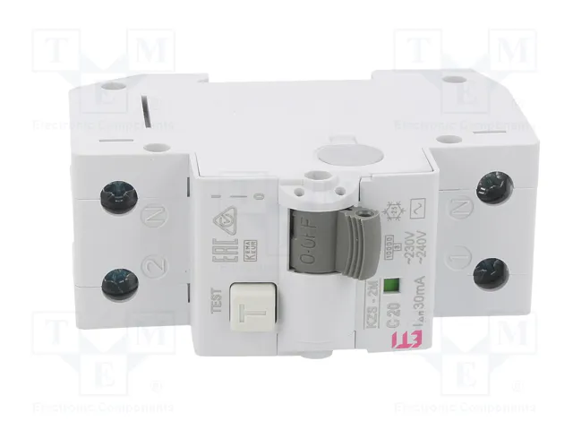 ETI POLAM KZS RCBO 20A 30mA 2P