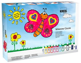 Kreul Kit de pintura para ventana Glas Design completo +6