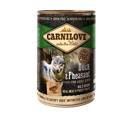 Carnilove Canine Adult Pato Faisan Caja 6x400 gr Alimento Húmedo para Perros