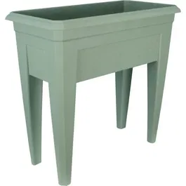 Riviera RIV3580792268729 Izigarden Flower Bin 60 cm - 50% reciclado - arcilla verde