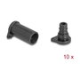 DeLOCK 60671 Cubierta antipolvo DL4 de silicona, 10 piezas, negro