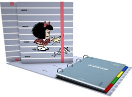 GRAFOPLAS DISEÑO Carpebook 4D35 A4 Mafalda Boat