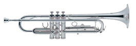 Trompeta J. Michael Plateada Tr300 En Si Bemol