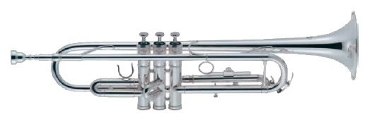 Trompeta J. Michael Plateada Tr300 En Si Bemol Trompeta J. Michael Plateada Tr300 En Si Bemol