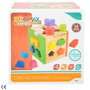 WOOMAX Cubo de actividades de madera con 14 piezas