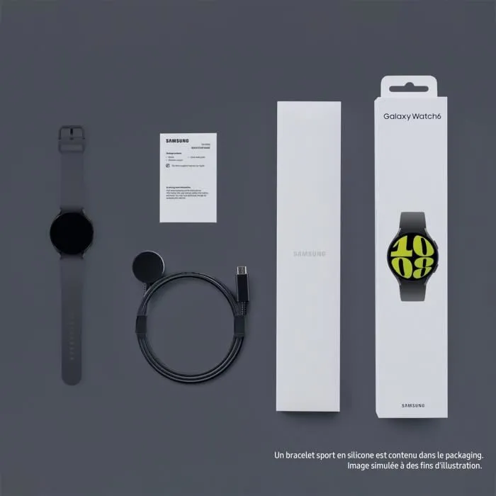 SAMSUNG Galaxy Watch6 44mm Grafito 4G