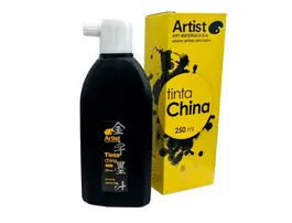 Artist Tinta china negra bote 250 ml