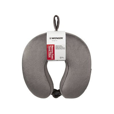 Wenger Almohada de viaje Memory Foam Gris 611884 Wenger Almohada de viaje Memory Foam Gris 611884
