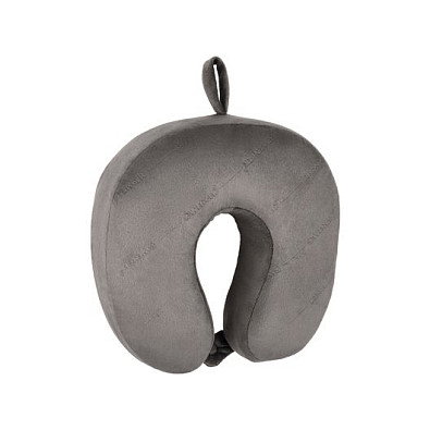 Wenger SwissGear 611884 Almohada de Viaje para Cuello con Memory Foam - Gris