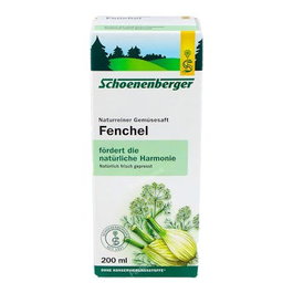Schoenenberger Jugo De Hinojo 200ml