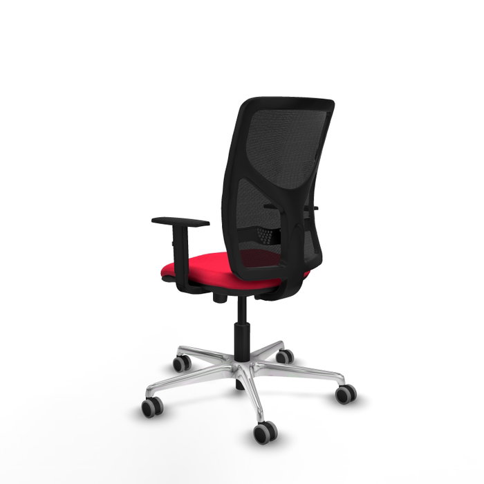PIQUERAS Y CRESPO Silla de oficina Motilla con mecanismo Sincro/Traslack, Rojo/Negro PIQUERAS Y CRESPO Silla de oficina Motilla con mecanismo Sincro/Traslack, Rojo/Negro